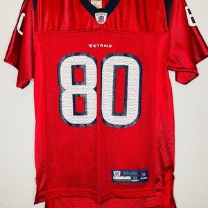 Hall of Famer  Andre Johnson #80  red jersey Reebok medium